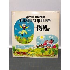LP Record James Thurber The Great Quillow Read by Peter Ustinov